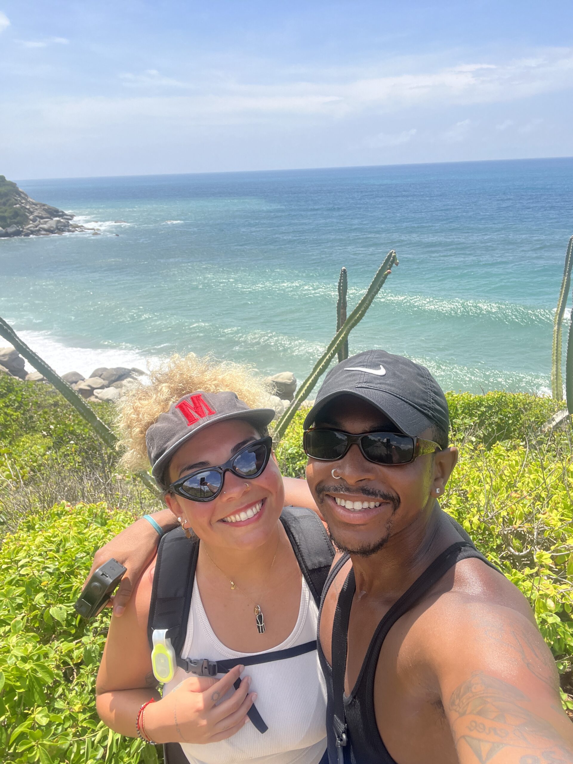 Jay and Fabienne in Colombia